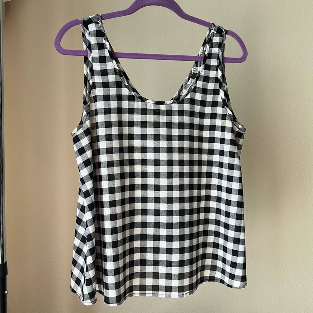 UO Checkered Top